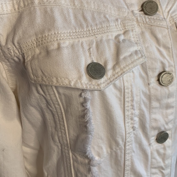BLANK NYC White Denim Jacket - Picture 3 of 10